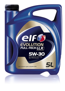 Масло моторное синтетическое - ELF 5W30 EVOLUTION FULL-TECH LLX, 5л